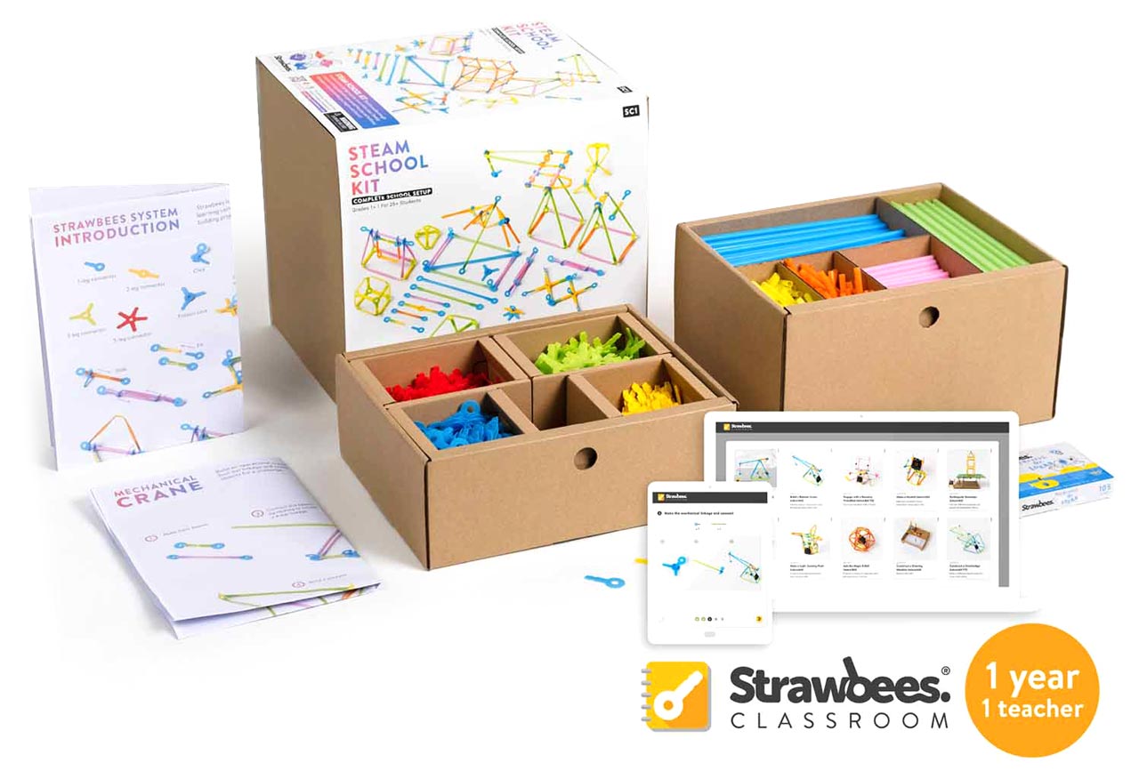 Strawbees STEAM Classroom Kit